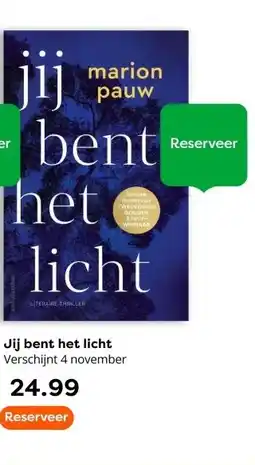 The Read Shop Jij bent het licht aanbieding