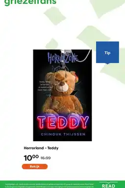 The Read Shop Horrorland - Teddy aanbieding