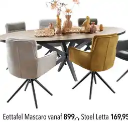 Pronto wonen Eettafel Mascaro aanbieding