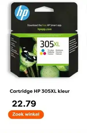 The Read Shop Cartridge HP 305XL kleur aanbieding