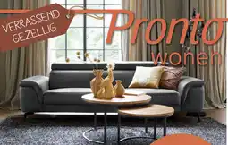 Pronto wonen 3,5-Zitsbank Tusari aanbieding