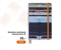 The Read Shop Moleskine notitieboek Impressionism A5 aanbieding