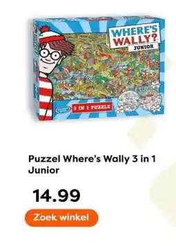 The Read Shop Puzzel Where's Wally aanbieding