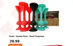 The Read Shop Tossit Starter Pack Rood Turquoise aanbieding