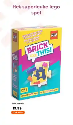 The Read Shop Brick like this aanbieding