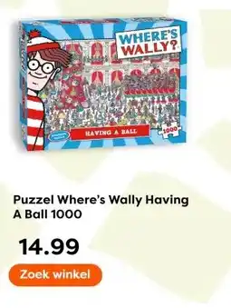 The Read Shop Puzzel Where's Wally Having aanbieding
