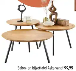 Pronto wonen Salon en bijzettafel Aska aanbieding