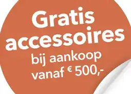 Pronto wonen Gratis accessoires aanbieding