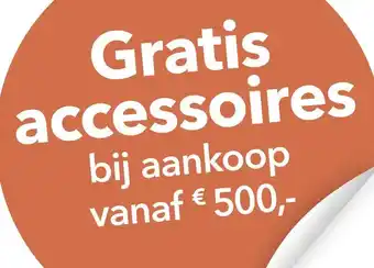 Pronto wonen Gratis accessoires aanbieding