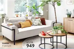 Profijt Meubel Licenza 3-zitsbank aanbieding
