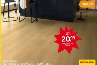 Praxis Quick-Step laminaat - Complete - Coral aanbieding
