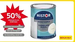 Praxis Histor binnenlakken aanbieding