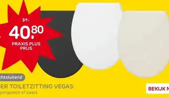 Praxis Tiger WC-bril Vegas - Duroplast - aanbieding