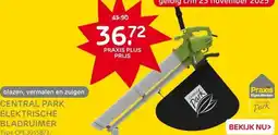 Praxis Central Park Elektrische Bladblazer- aanbieding