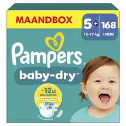 Plein.nl Pampers Baby Dry Luiers Maat 5+ aanbieding