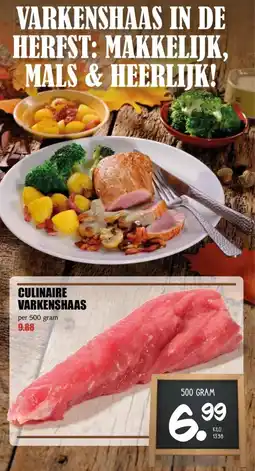 MCD Supermarkt CULINAIRE VARKENSHAAS aanbieding