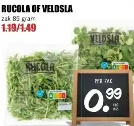 MCD Supermarkt RUCOLA OF VELDSLA aanbieding