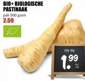 MCD Supermarkt BIO+BIOLOGISCHE PASTINAAK aanbieding