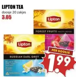 MCD Supermarkt LIPTON TEA aanbieding