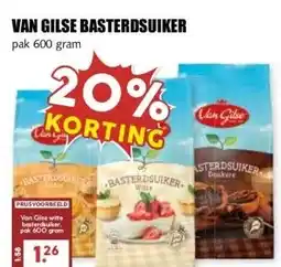 MCD Supermarkt VAN GILSE BASTERDSUIKER aanbieding