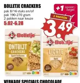 MCD Supermarkt BOLLETJE CRACKERS aanbieding