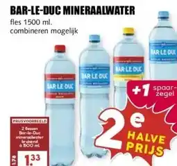 MCD Supermarkt BAR-LE-DUC MINERAALWATER aanbieding