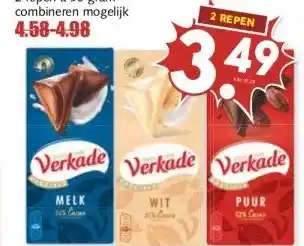MCD Supermarkt VERKADE SPECIALS CHOCOLADE aanbieding