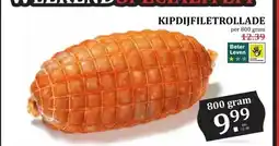 MCD Supermarkt KIPDIJFILETROLLADE aanbieding