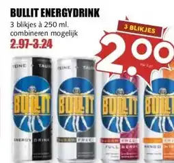 MCD Supermarkt BULLIT ENERGYDRINK aanbieding