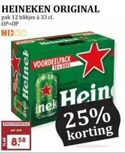 MCD Supermarkt HEINEKEN ORIGINAL aanbieding