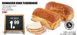 MCD Supermarkt BOONACKER ROND TIJGERBROOD aanbieding