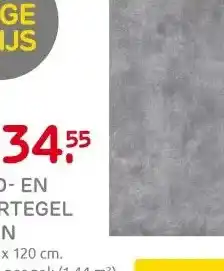 Praxis Natuursteenlook tegel Urban - Grijs - aanbieding
