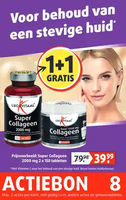 Lucovitaal Super Collageen aanbieding