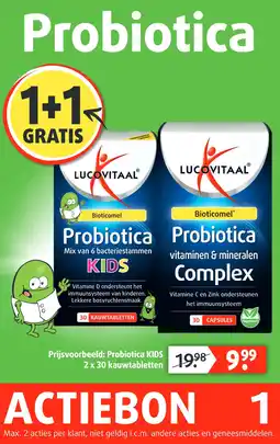 Lucovitaal Probiotica aanbieding