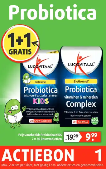 Lucovitaal Probiotica aanbieding