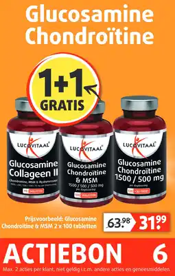 Lucovitaal Glucosamine Chondroïtine aanbieding