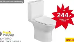 Praxis Aquazuro duoblok toilet Livenza I aanbieding