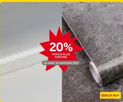Praxis raam- en decoratie folie aanbieding