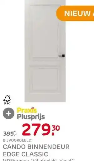 Praxis CanDo Binnendeur Schuifdeur Edge Classic aanbieding