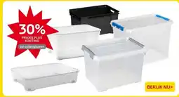 Praxis opbergboxen aanbieding