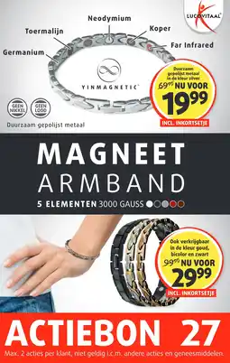 Lucovitaal MAGNEET ARMBAND aanbieding