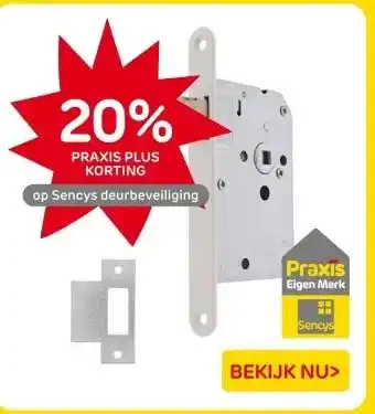 Praxis Sencys deurbeveiliging aanbieding