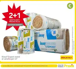 Praxis Knauf isolatie aanbieding