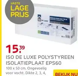 Praxis Coeck - EPS 60 isolatieplaat - aanbieding