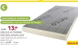 Praxis Idelco A-Therm PIR isolatieplaat - aanbieding