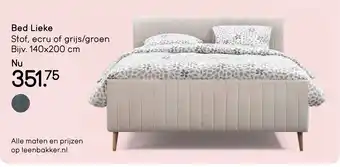 Leen Bakker Bed Lieke aanbieding