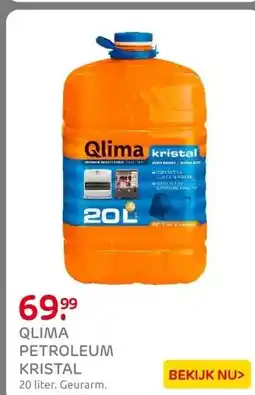 Praxis Qlima kachelbrandstof Kristal 20L aanbieding