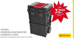 Praxis Patrol gereedschapskoffer op wielen HD aanbieding