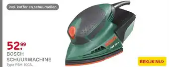 Praxis Bosch PSM100A Deltaschuurmachine - 100W aanbieding