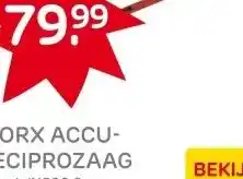 Praxis Worx reciprozaag WX500.9 20V (zonder aanbieding